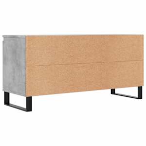 TV skříňka betonově šedá 104 x 35 x 50 cm kompozitní dřevo - obrázek 8