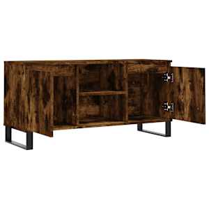 TV skříňka kouřový dub 104 x 35 x 50 cm kompozitní dřevo - obrázek 6