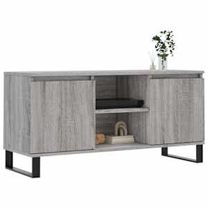 TV skříňka šedá sonoma 104 x 35 x 50 cm kompozitní dřevo - obrázek 3