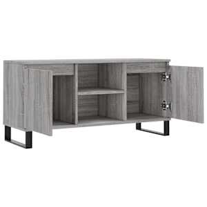 TV skříňka šedá sonoma 104 x 35 x 50 cm kompozitní dřevo - obrázek 6