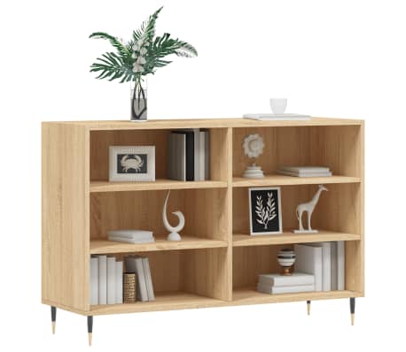 vidaXL Servantă, stejar sonoma, 103,5x35x70 cm, lemn compozit