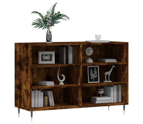 vidaXL puhvetkapp, suitsutatud tamm, 103,5 x 35 x 70 cm, tehispuit