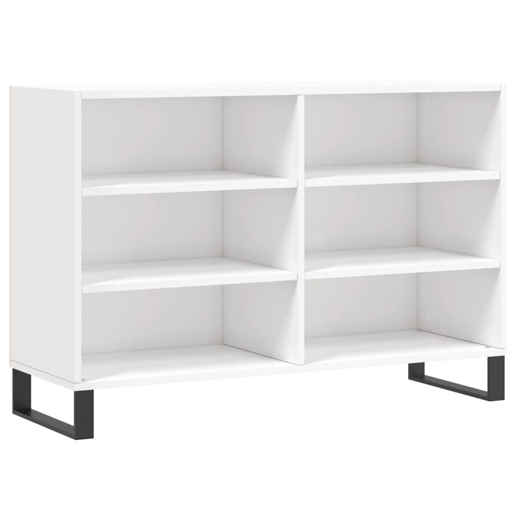Thumbnail - vidaXL Sideboard Hochglanz-Weiß 103,5x35x70 cm Holzwerkstoff