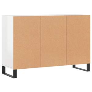 Příborník bílý s vysokým leskem 103,5x35x70 cm kompozitní dřevo - obrázek 6