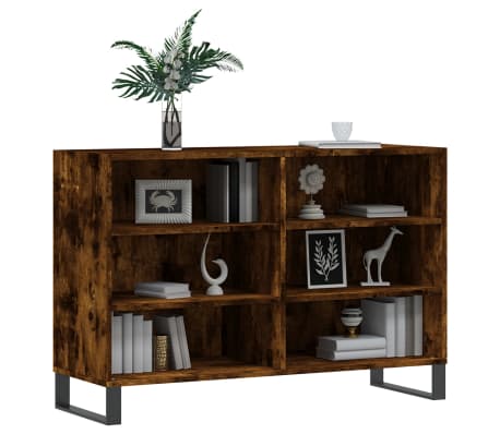 vidaXL Sideboard Räuchereiche 103,5x35x70 cm Holzwerkstoff