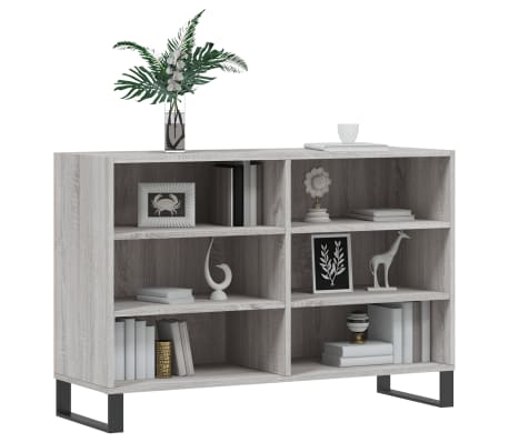 vidaXL Servantă, gri sonoma, 103,5x35x70 cm, lemn compozit