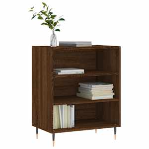 vidaXL Komoda rjavi hrast 57x35x70 cm inženirski les