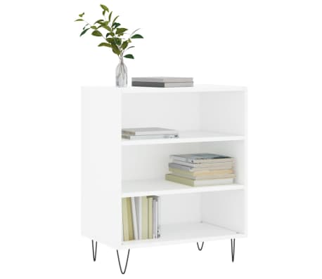 vidaXL Dressoir 57x35x70 cm bewerkt hout wit