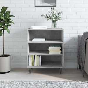 Komoda betonsko siva 57x35x70 cm inženirski les