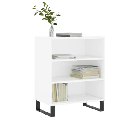 vidaXL Komoda bijela 57 x 35 x 70 cm od konstruiranog drva