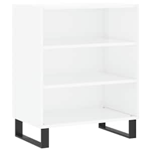Příborník bílý s vysokým leskem 57x35x70 cm kompozitní dřevo - obrázek 2