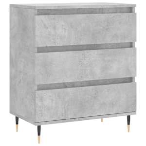 Příborník betonově šedý 60 x 35 x 70 cm kompozitní dřevo - obrázek 2