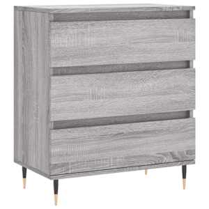 vidaXL puhvetkapp, hall Sonoma tamm, 60x35x70 cm, tehispuit