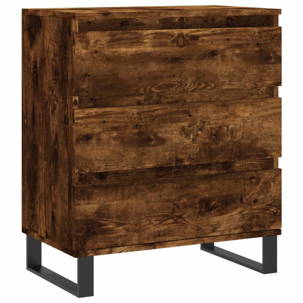 vidaXL Příborník kouřový dub 60 x 35 x 70 cm kompozitní dřevo