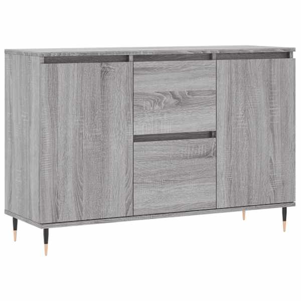 vidaXL puhvetkapp, hall Sonoma tamm, 101,5 x 35 x 70 cm, tehispuit