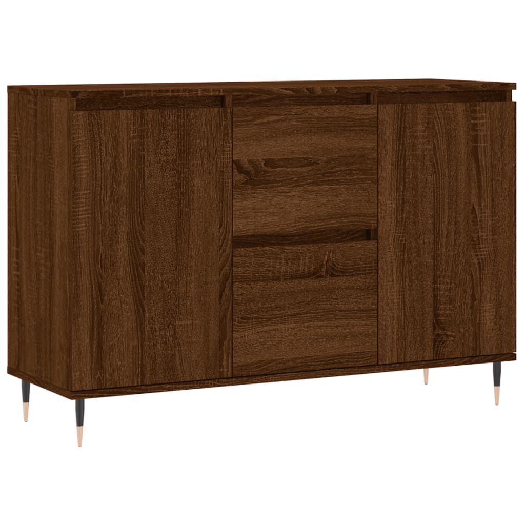 vidaXL Příborník hnědý dub 104 x 35 x 70 cm kompozitní dřevo