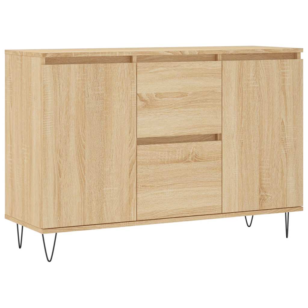 vidaXL Příborník dub sonoma 101,5 x 35 x 70 cm kompozitní dřevo
