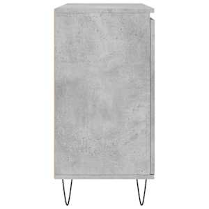 Příborník betonově šedý 101,5 x 35 x 70 cm kompozitní dřevo - obrázek 7