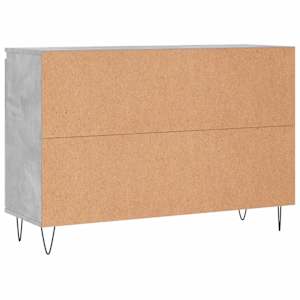 Příborník betonově šedý 101,5 x 35 x 70 cm kompozitní dřevo - obrázek 8