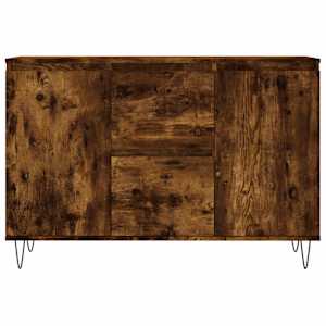 Příborník kouřový dub 101,5 x 35 x 70 cm kompozitní dřevo - obrázek 5