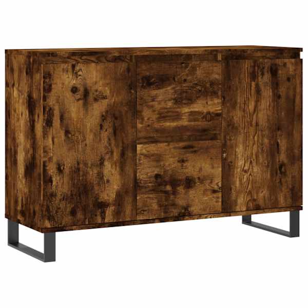 vidaXL puhvetkapp, suitsutatud tamm, 101,5 x 35 x 70 cm, tehispuit