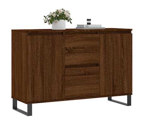 vidaXL Servantă, stejar maro, 101,5x35x70 cm, lemn prelucrat