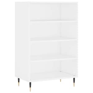 Skříň highboard bílá 57 x 35 x 90 cm kompozitní dřevo - obrázek 2