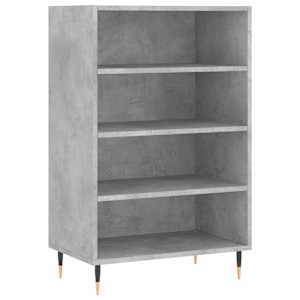 Skříň highboard betonově šedá 57 x 35 x 90 cm kompozitní dřevo - obrázek 2
