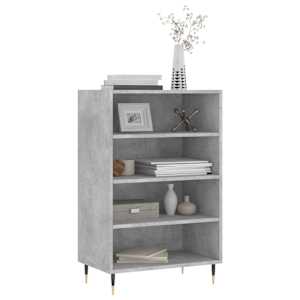 Skříň highboard betonově šedá 57 x 35 x 90 cm kompozitní dřevo - obrázek 3