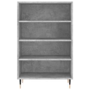 Skříň highboard betonově šedá 57 x 35 x 90 cm kompozitní dřevo - obrázek 4