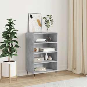 Skříň highboard betonově šedá 57 x 35 x 90 cm kompozitní dřevo - obrázek 1
