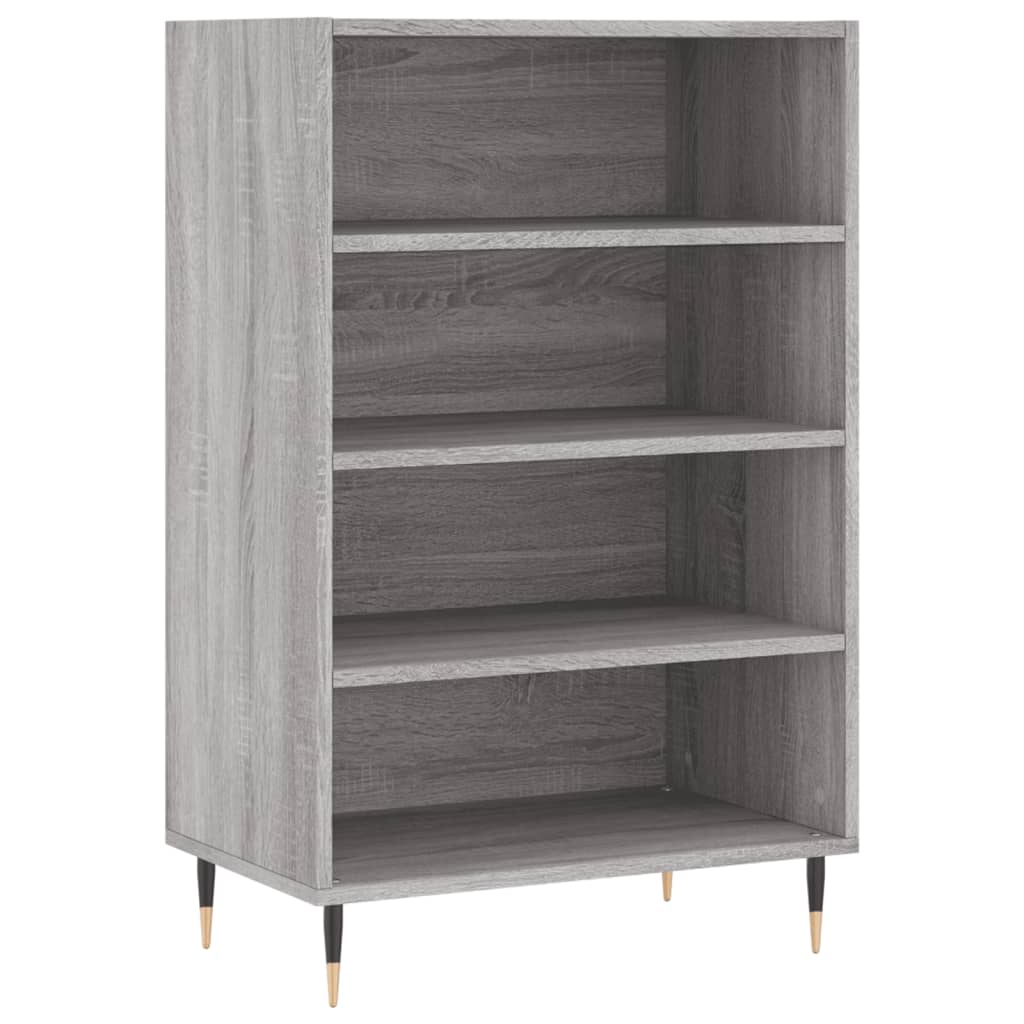 vidaXL Skříň highboard šedá sonoma 57 x 35 x 90 cm kompozitní dřevo