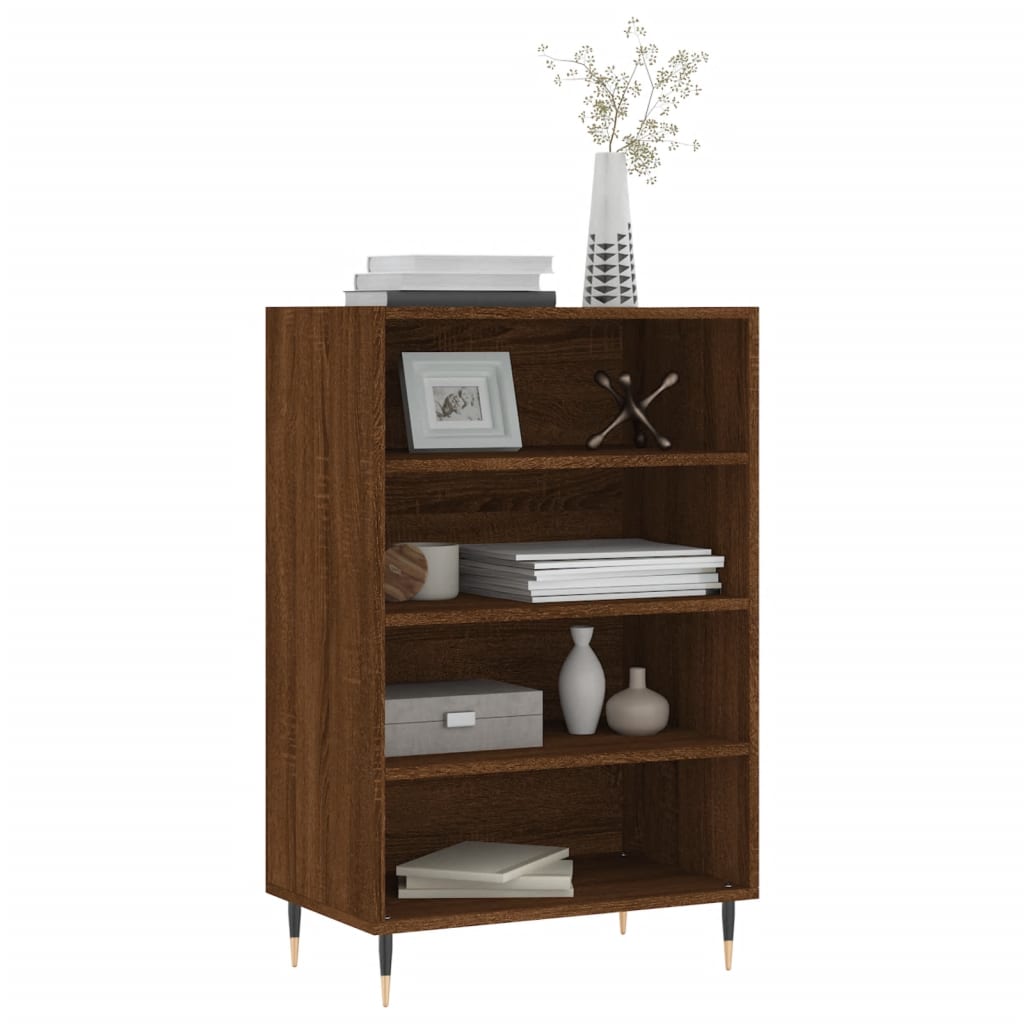 Thumbnail - vidaXL Highboard Braun Eichen-Optik 57x35x90 cm Holzwerkstoff