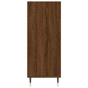 Skříň highboard hnědý dub 57 x 35 x 90 cm kompozitní dřevo - obrázek 5