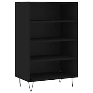 Skříň highboard černá 57 x 35 x 90 cm kompozitní dřevo - obrázek 2