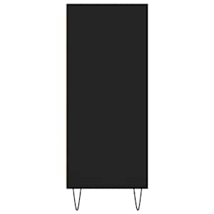 Skříň highboard černá 57 x 35 x 90 cm kompozitní dřevo - obrázek 5