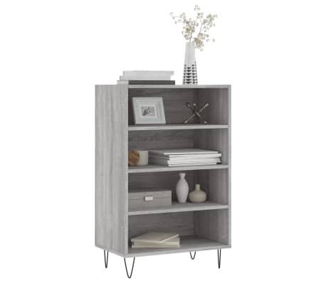 vidaXL Highboard Grey Sonoma 57x35x90 cm Engineered Wood