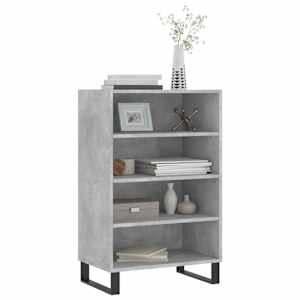 Skříň highboard betonově šedá 57 x 35 x 90 cm kompozitní dřevo - obrázek 3