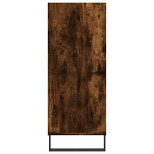 Skříň highboard kouřový dub 57 x 35 x 90 cm kompozitní dřevo - obrázek 5