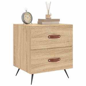 Noční stolky 2 ks dub sonoma 40 x 35 x 47,5 cm kompozitní dřevo - obrázek 4