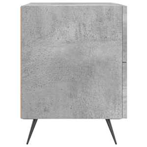 Noční stolky 2 ks betonově šedé 40x35x47,5 cm kompozitní dřevo - obrázek 7