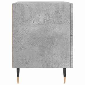 Noční stolek betonově šedý 40 x 35 x 47,5 cm kompozitní dřevo - obrázek 7