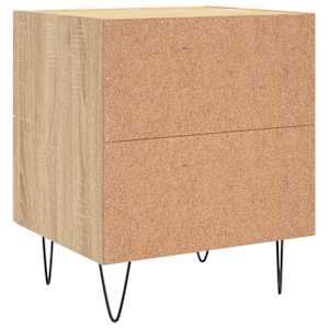 Noční stolky 2 ks dub sonoma 40 x 35 x 47,5 cm kompozitní dřevo - obrázek 9