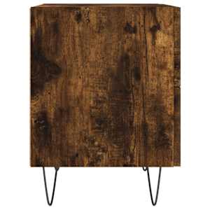 Noční stolky 2 ks kouřový dub 40x35x47,5 cm kompozitní dřevo - obrázek 7
