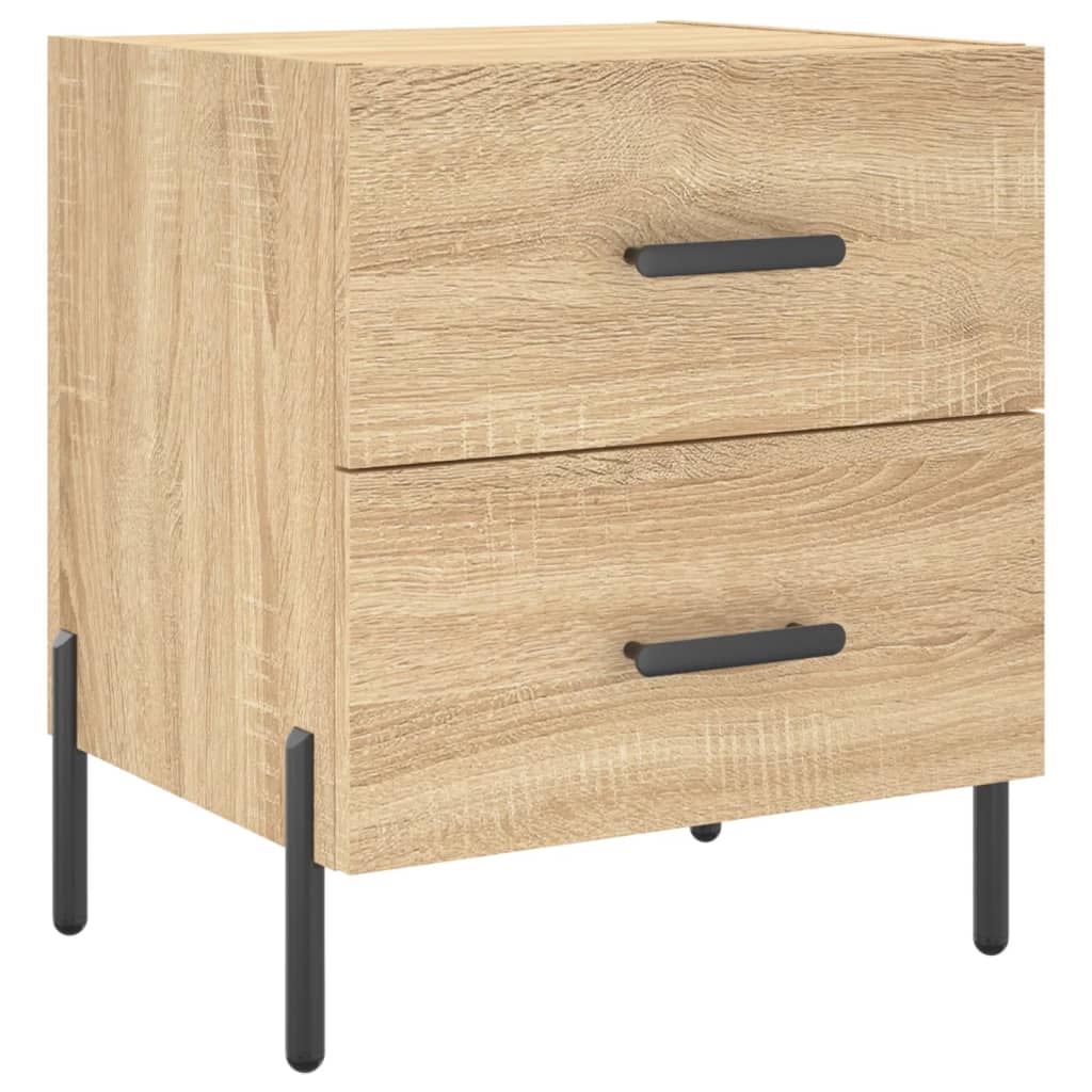 vidaXL Noční stolek dub sonoma 40 x 35 x 47,5 cm kompozitní dřevo