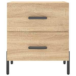 Noční stolky 2 ks dub sonoma 40 x 35 x 47,5 cm kompozitní dřevo - obrázek 6