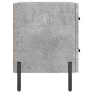 Noční stolek betonově šedý 40 x 35 x 47,5 cm kompozitní dřevo - obrázek 7