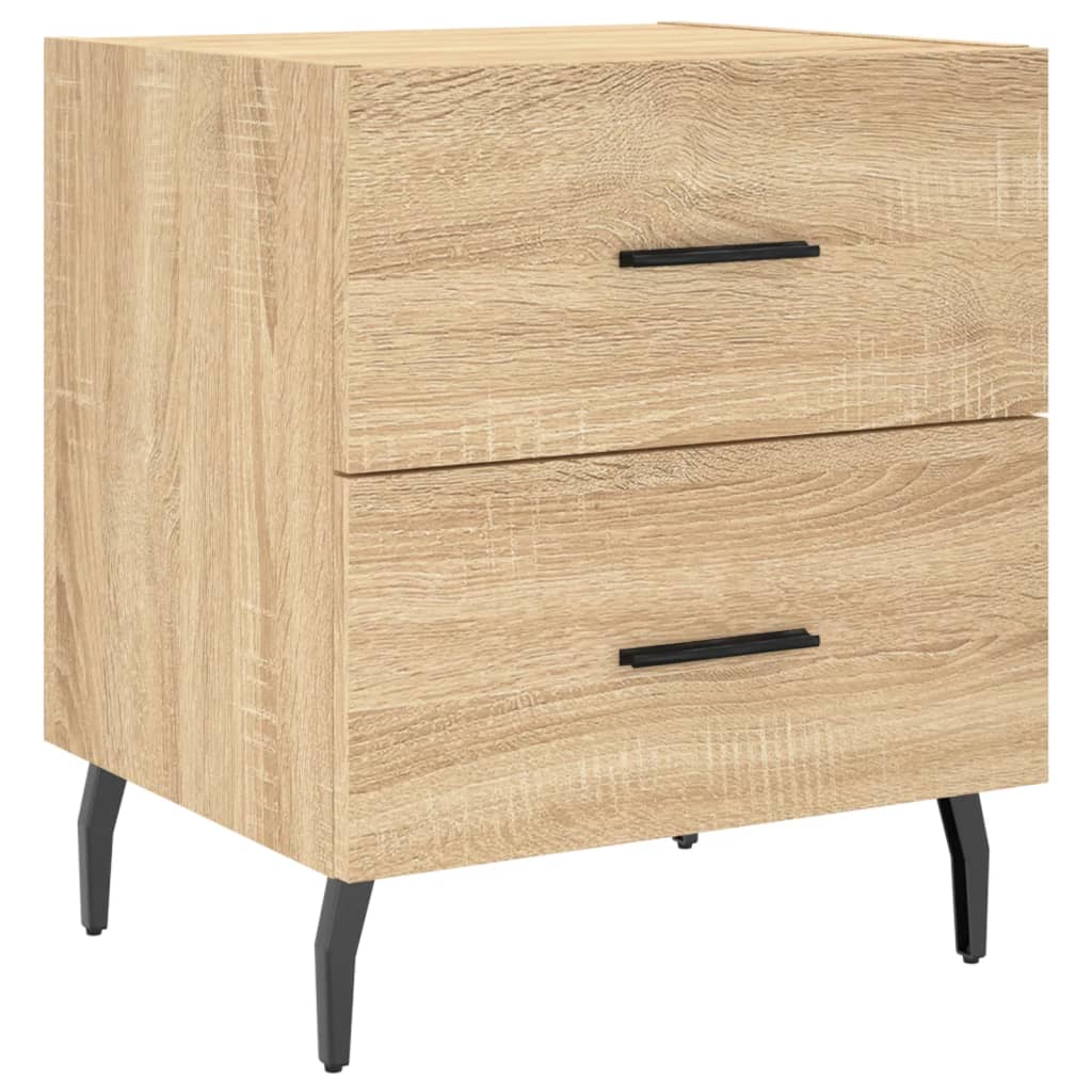 vidaXL Noční stolek dub sonoma 40 x 35 x 47,5 cm kompozitní dřevo
