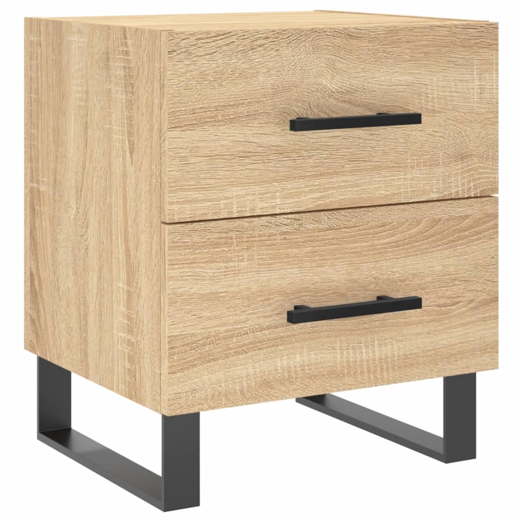 vidaXL Noční stolek dub sonoma 40 x 35 x 47,5 cm kompozitní dřevo