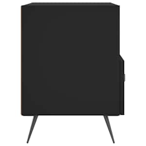 Noční stolky 2 ks černé 40 x 35 x 47,5 cm kompozitní dřevo - obrázek 7